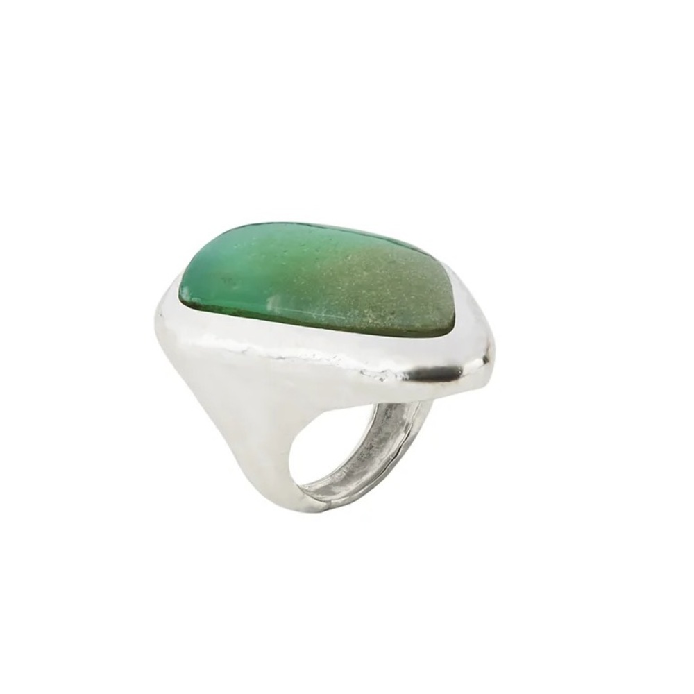 NWTS SPELL DESERT STONE FLOWER RING (9) - Picture 3 of 6
